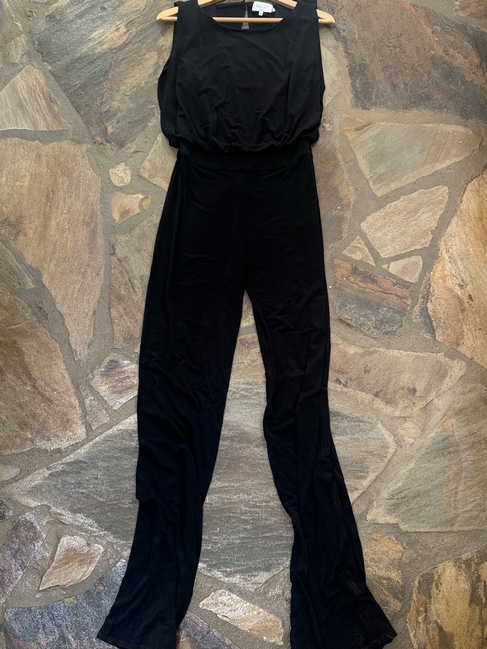 Laundry By Shelli Segal Black Sleeveless Jumpsuit